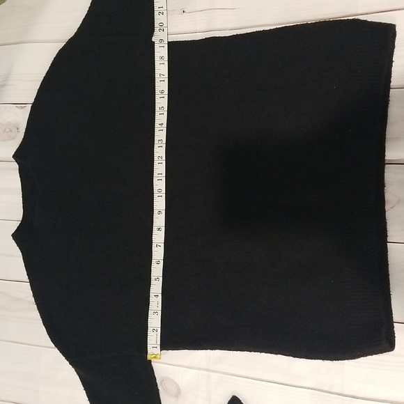 & Other Stories Women's Black Crewneck Sweater in Black Size Xsmall - Picture 14 of 16
